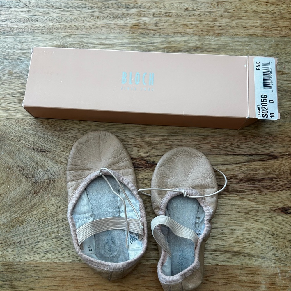 Bloch Kids Pink Ballet Slippers - Soft Pink